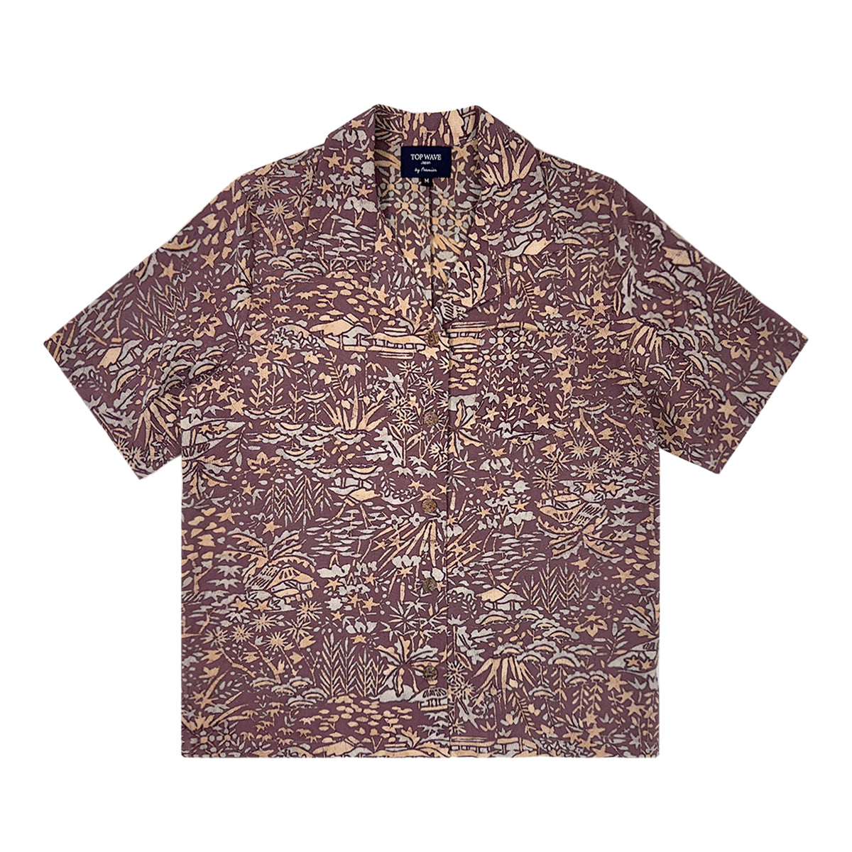 Kimono Aloha Shirt Women's M AHKHF-M08