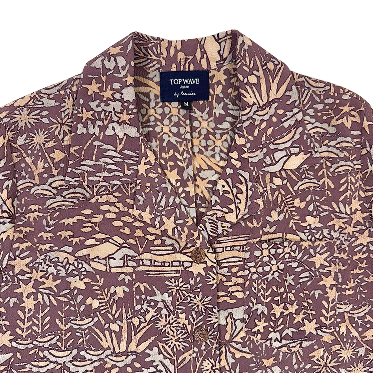 Kimono Aloha Shirt Women's M AHKHF-M08