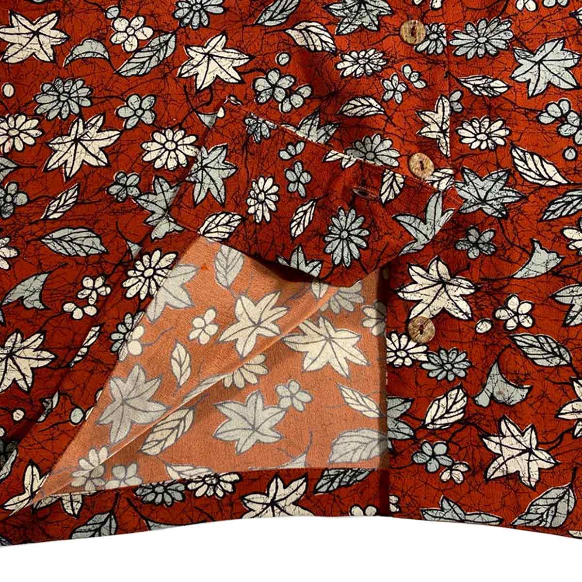 Kimono Aloha Shirt Women's M AHKHF-M110