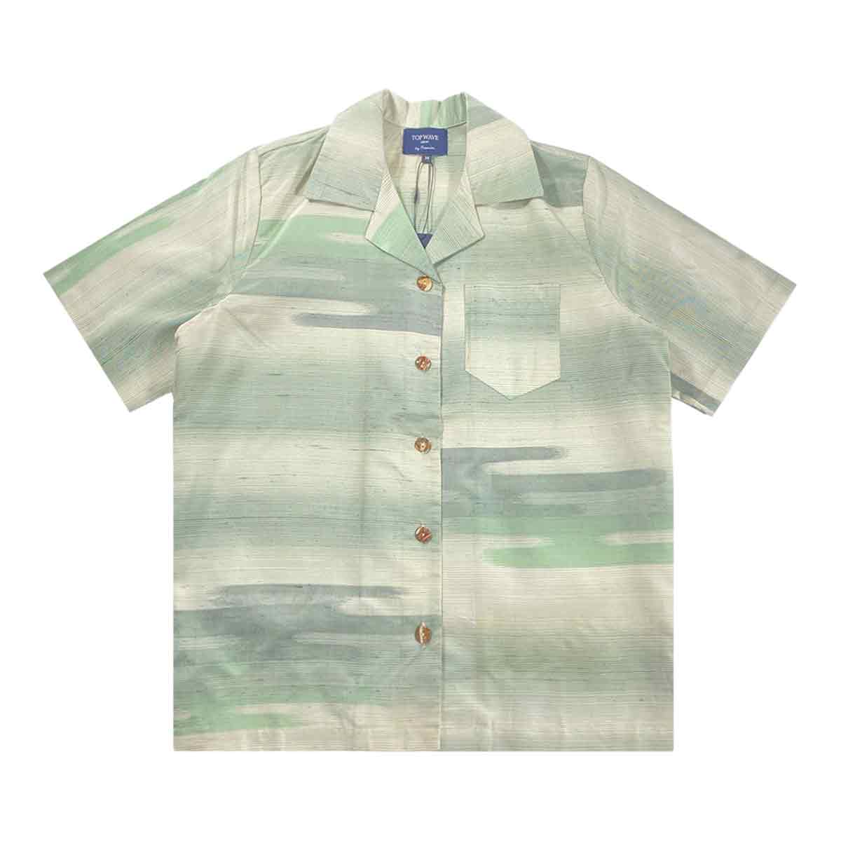Kimono Aloha Shirt Women's M AHKHF-M114