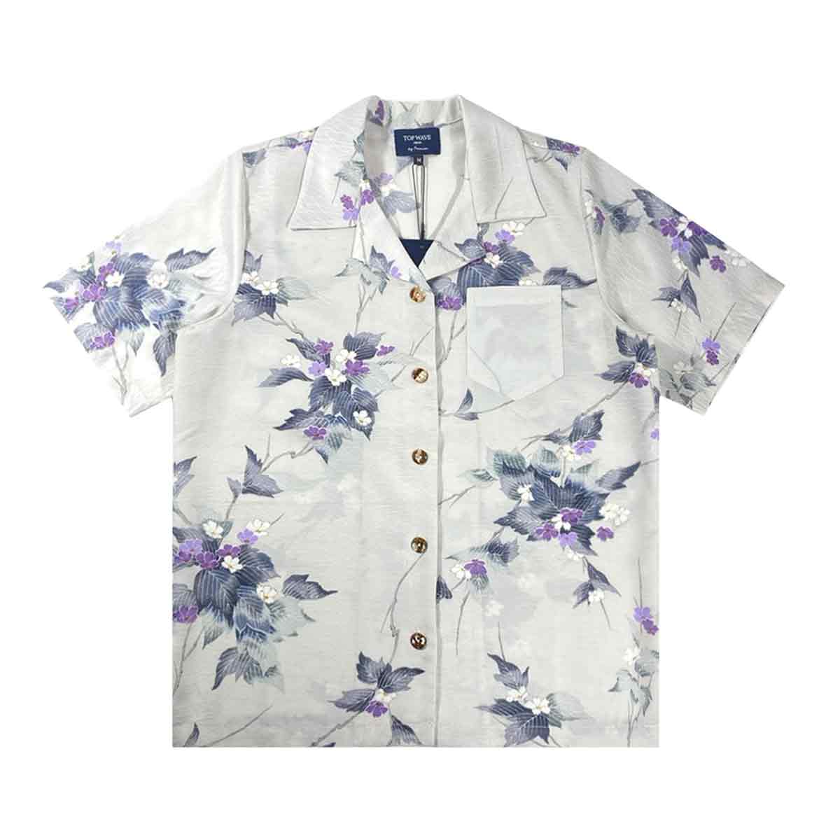 Kimono Aloha Shirt Women's M AHKHF-M86