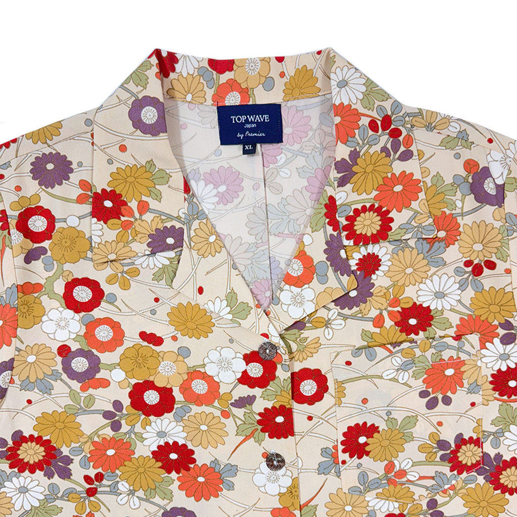 Kimono Aloha Shirt Women's XL AHKHF-XL06