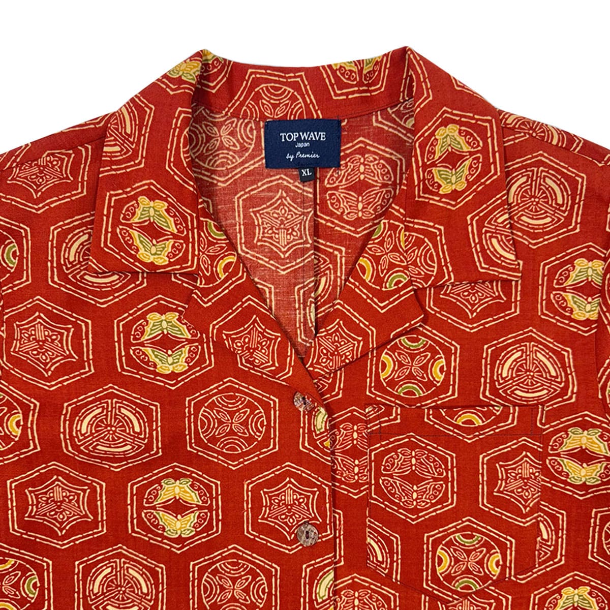 Kimono Aloha Shirt Women's XL AHKHF-XL08