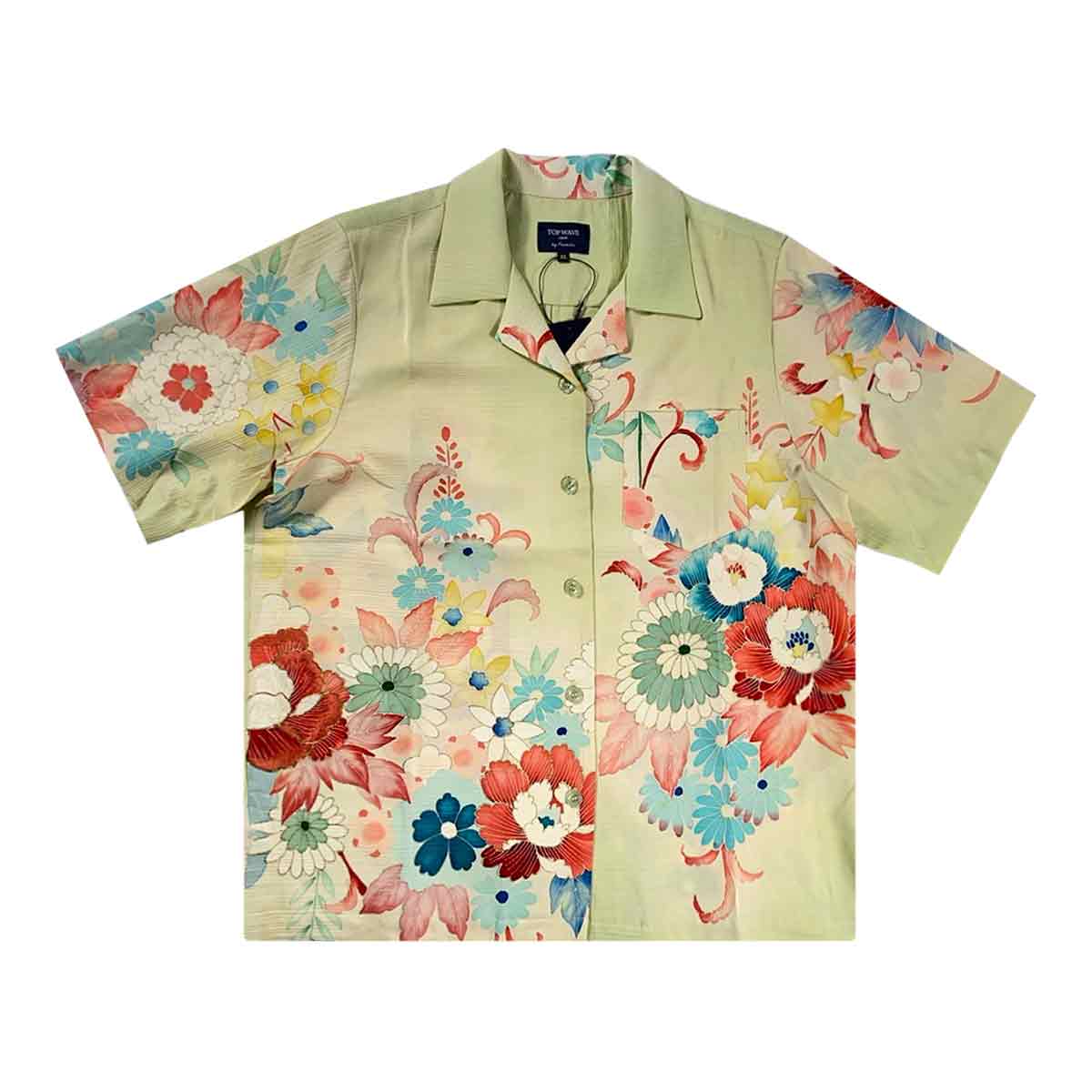 Kimono Aloha Shirt Women's XL AHKHF-XL100