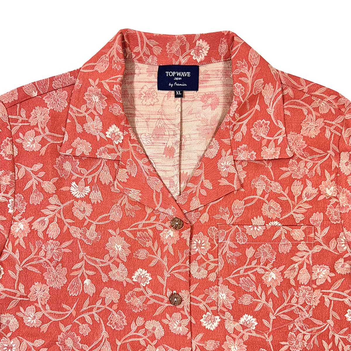Kimono Aloha Shirt Women's XL AHKHF-XL17