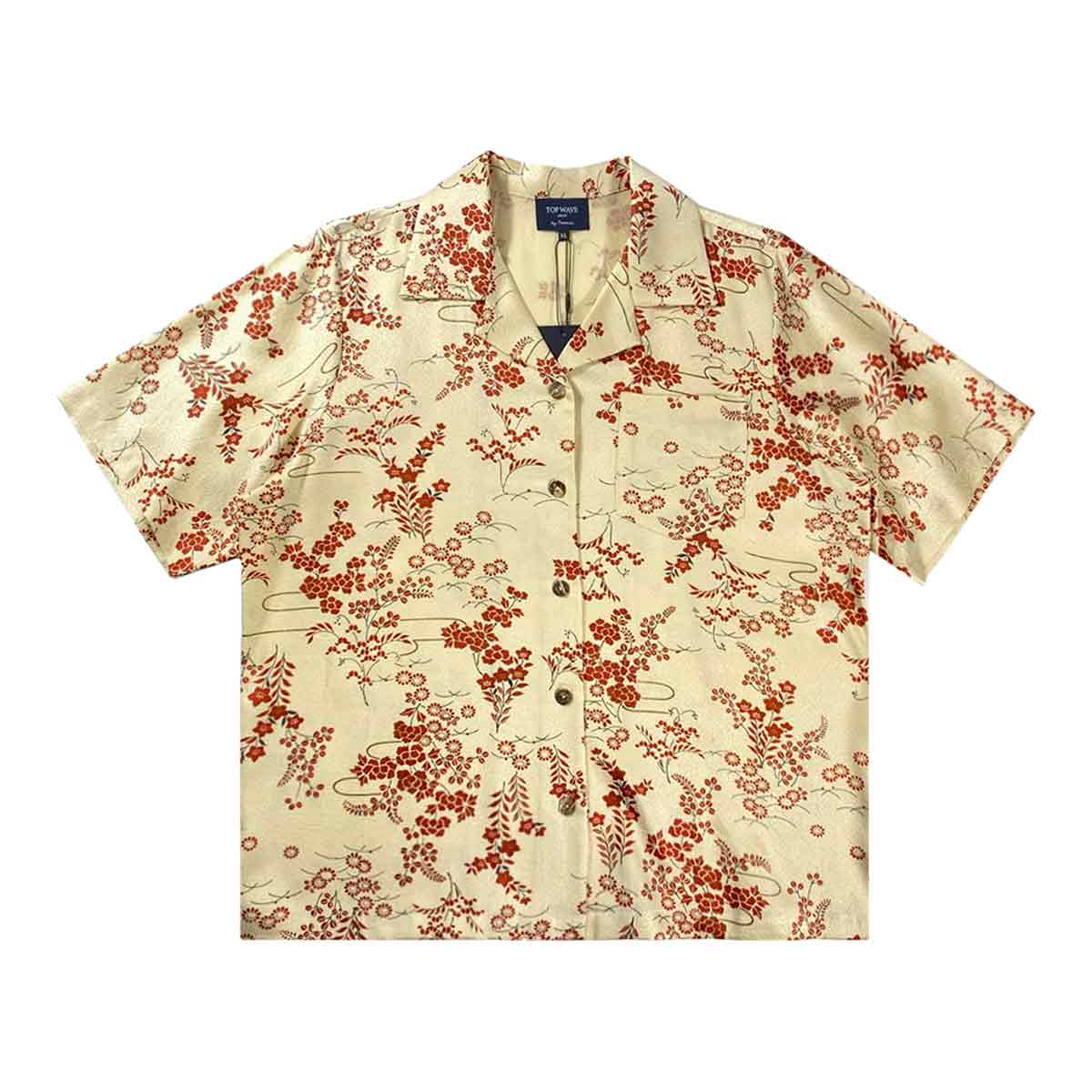 Kimono Aloha Shirt Women's XL AHKHF-XL29