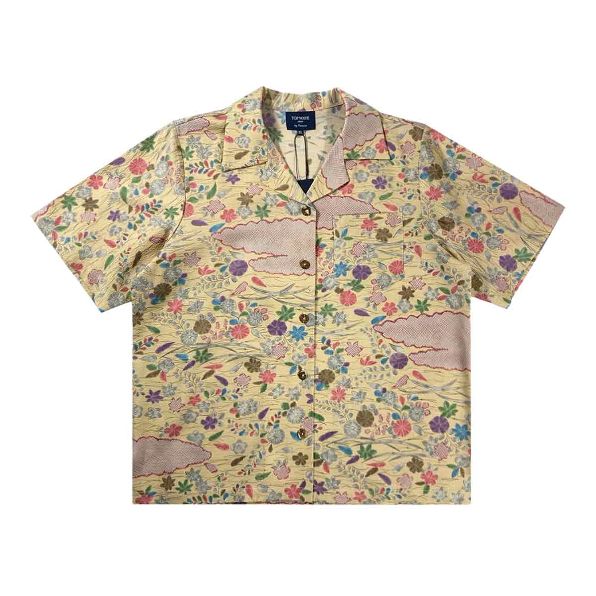 Kimono Aloha Shirt Women's XL AHKHF-XL32