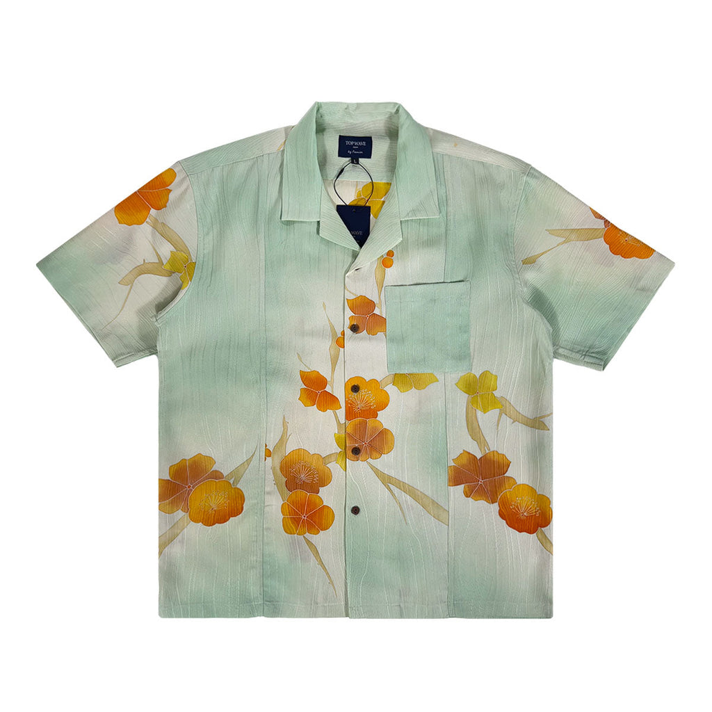 Kimono Aloha Shirt Men's L AHVN-L102