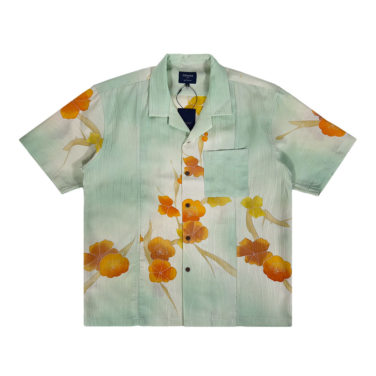 Kimono Aloha Shirt Men's L AHVN-L102