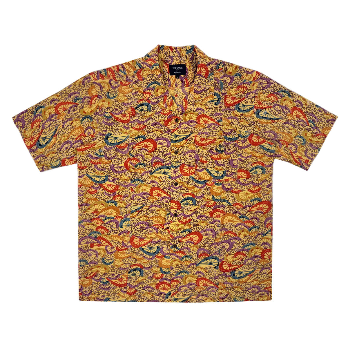 Kimono Aloha Shirt Men's L AHVN-L11
