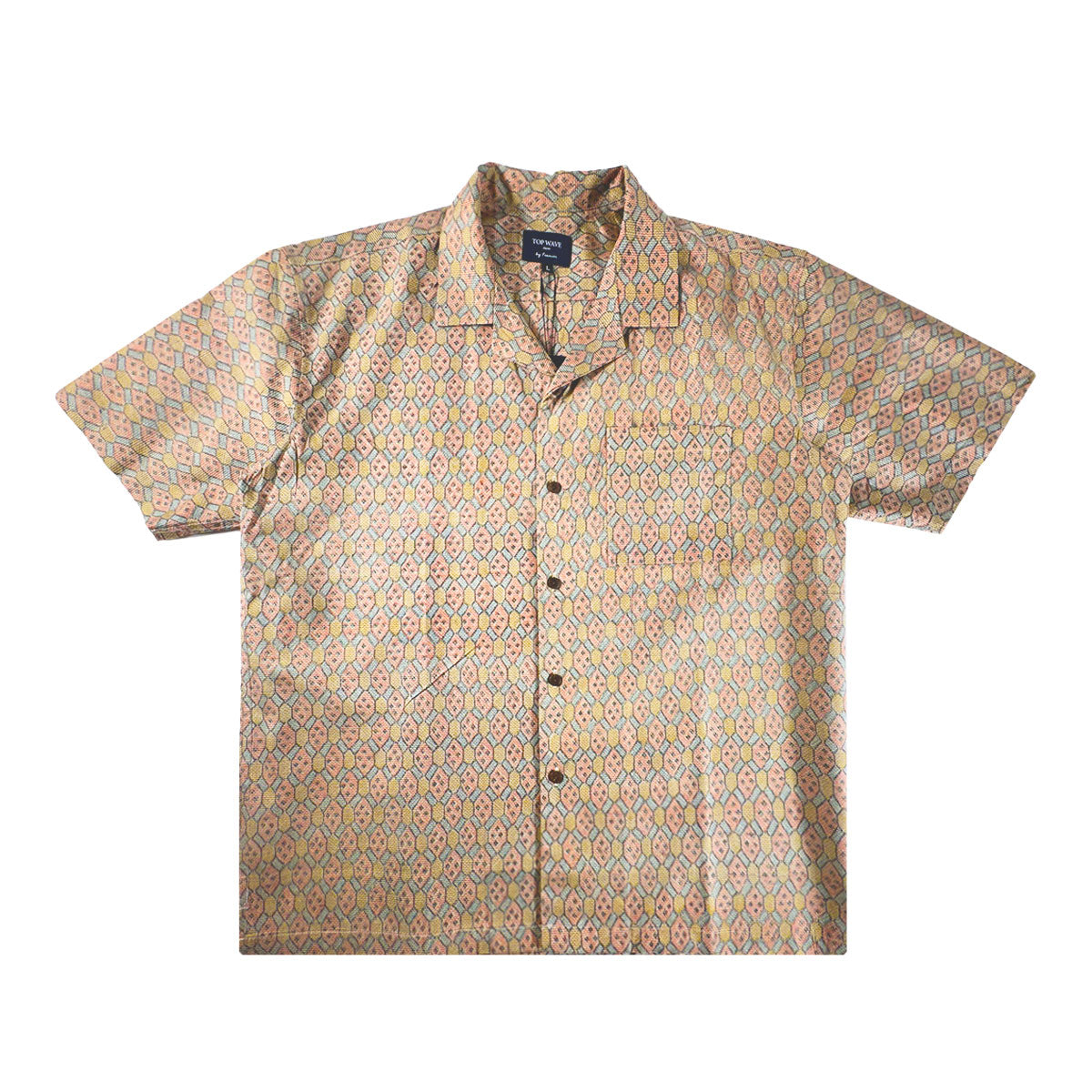 Kimono Aloha Shirt Men's L AHVN-L128