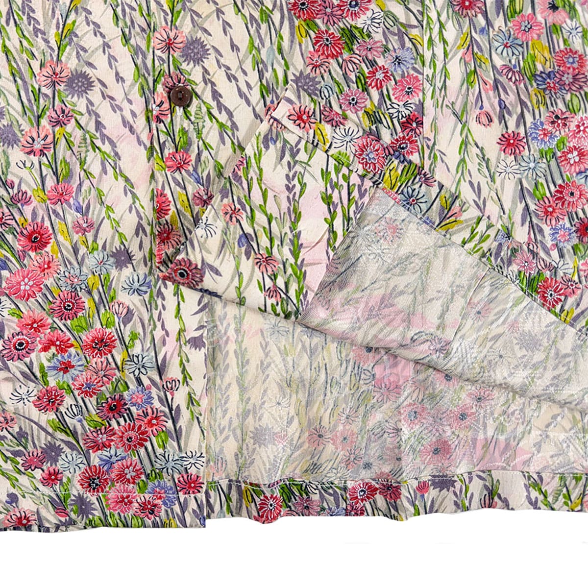 Kimono Aloha Shirt Men's L AHVN-L131