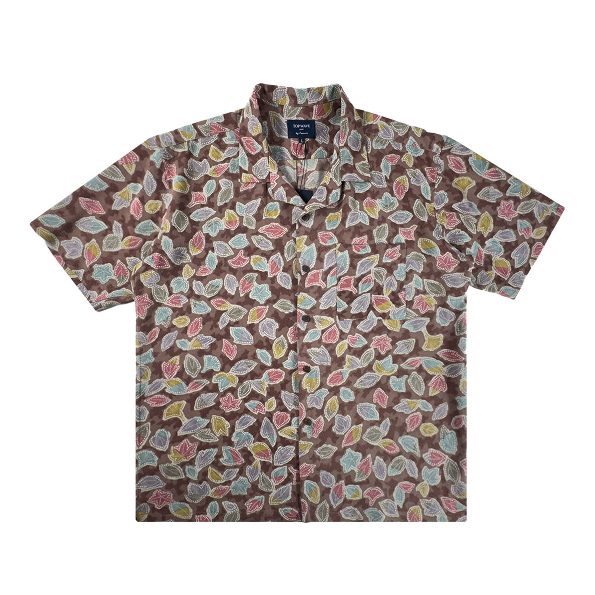 Kimono Aloha Shirt Men's L AHVN-L134
