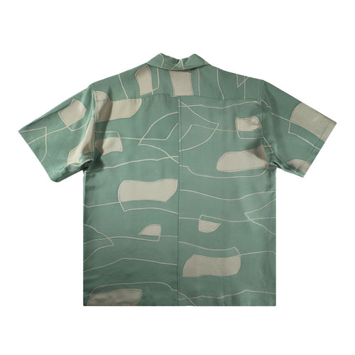 Kimono Aloha Shirt Men's L AHVN-L137