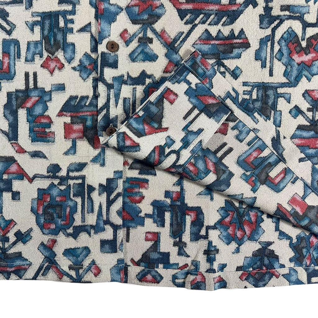 Kimono Aloha Shirt Men's L AHVN-L138