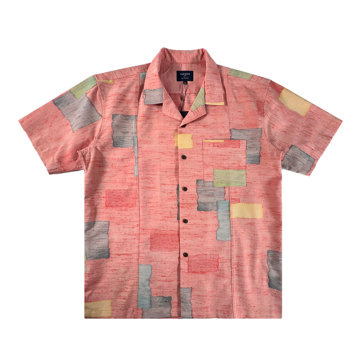 Kimono Aloha Shirt Men's L AHVN-L148