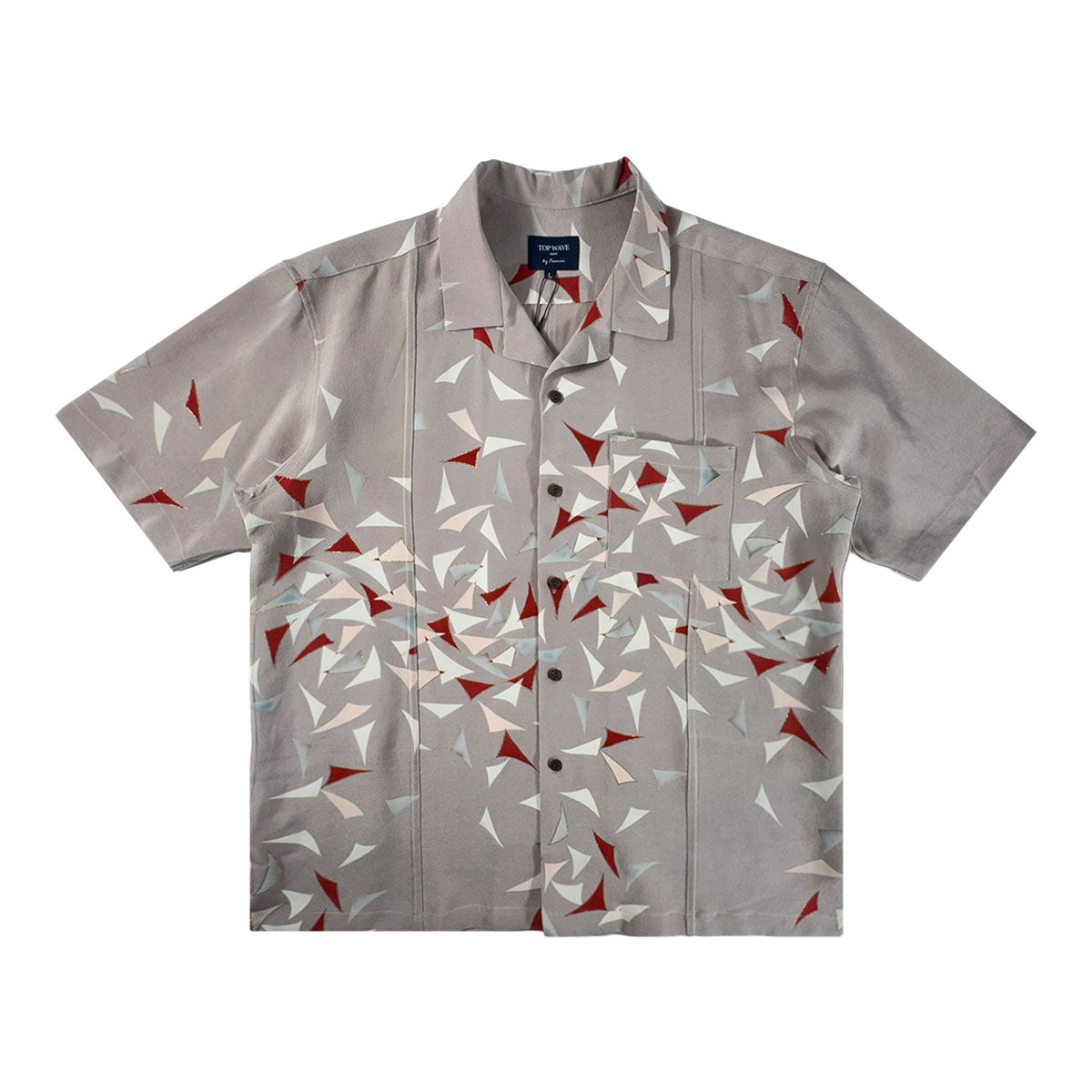 Kimono Aloha Shirt Men's L AHVN-L149