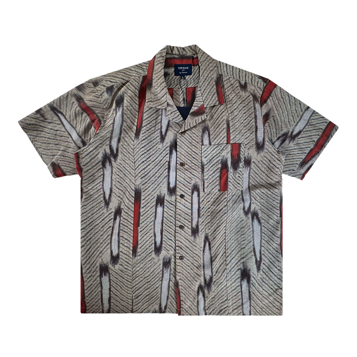 Kimono Aloha Shirt Men's L AHVN-L150