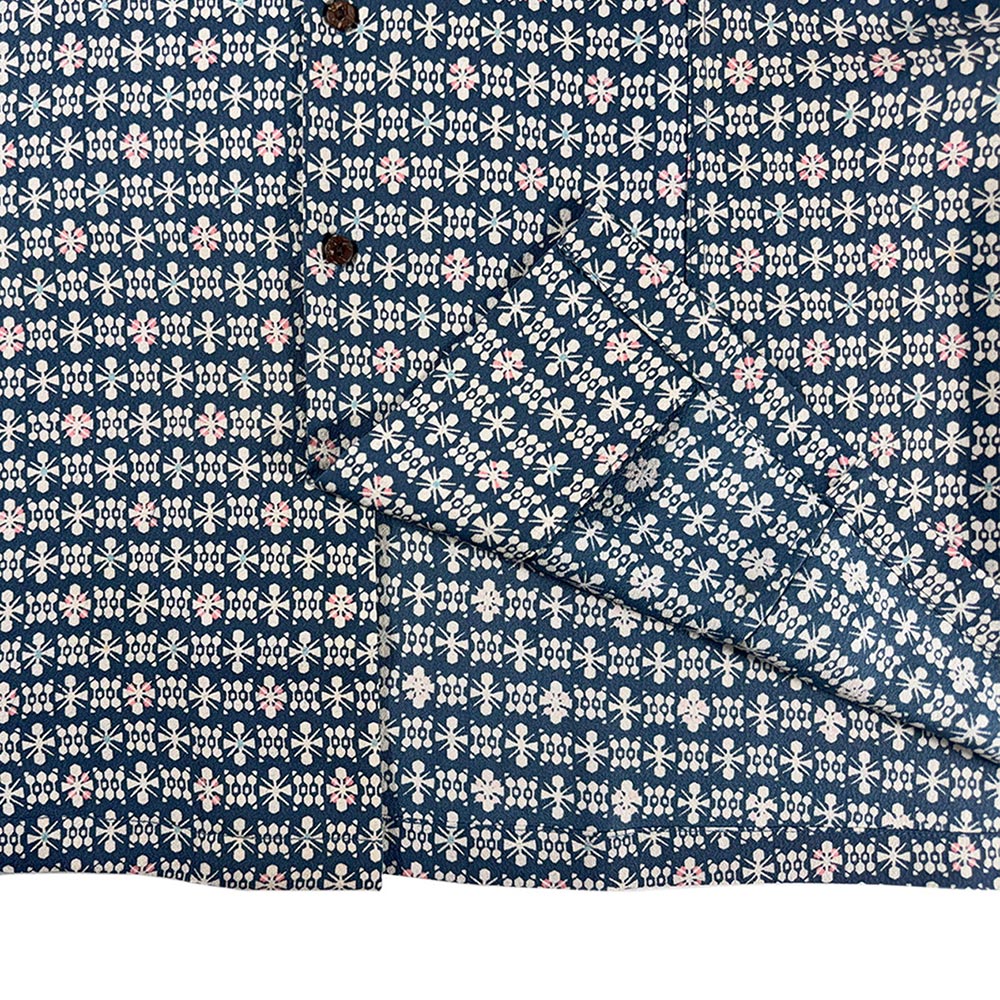 Kimono Aloha Shirt Men's L AHVN-L151