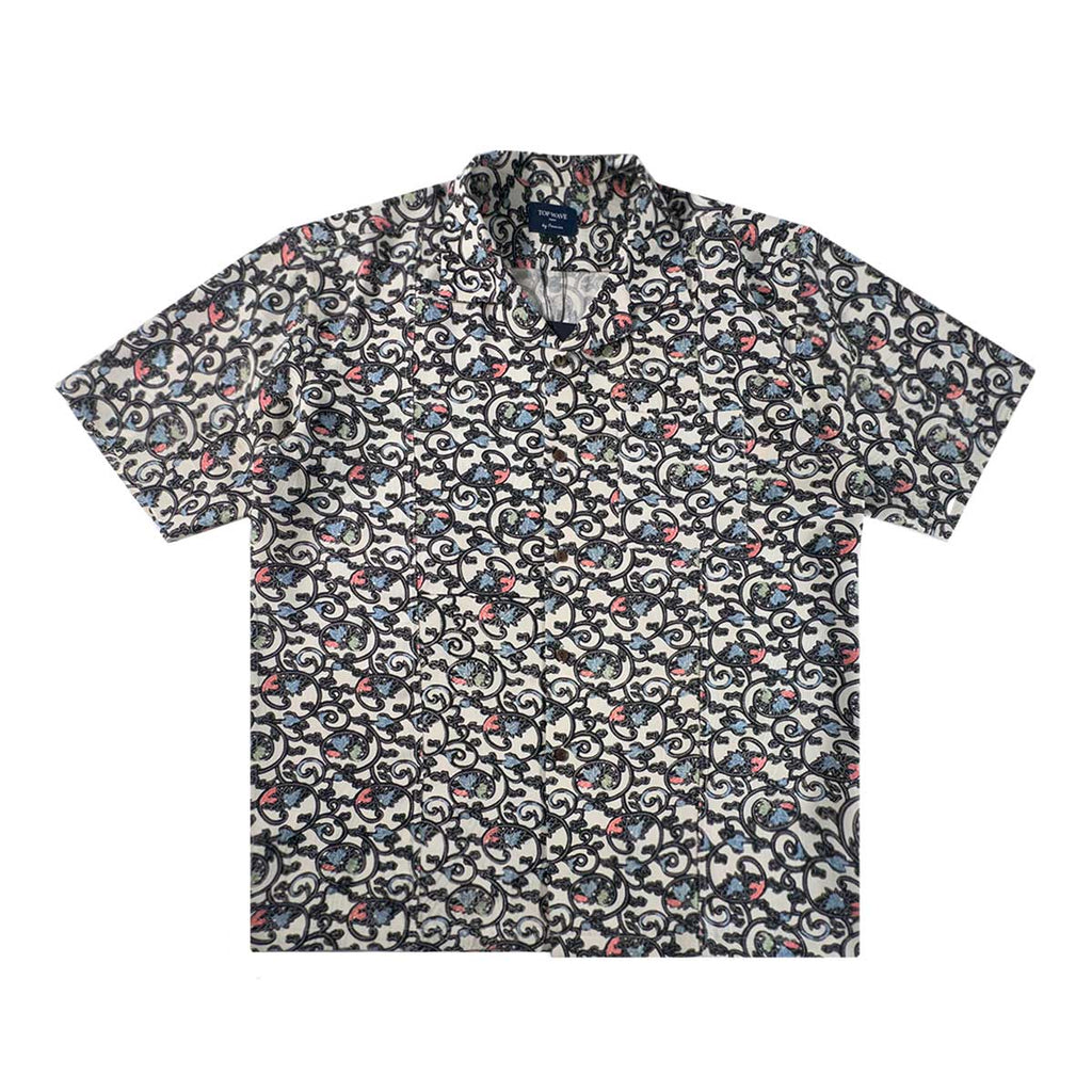 Kimono Aloha Shirt Men's L AHVN-L152