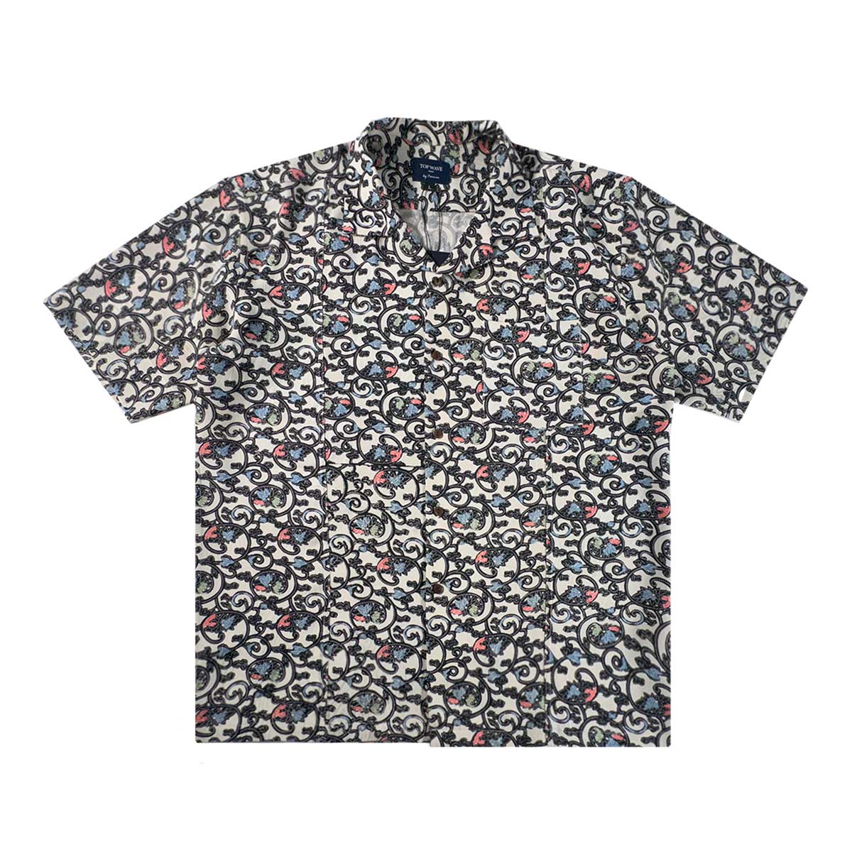 Kimono Aloha Shirt Men's L AHVN-L152