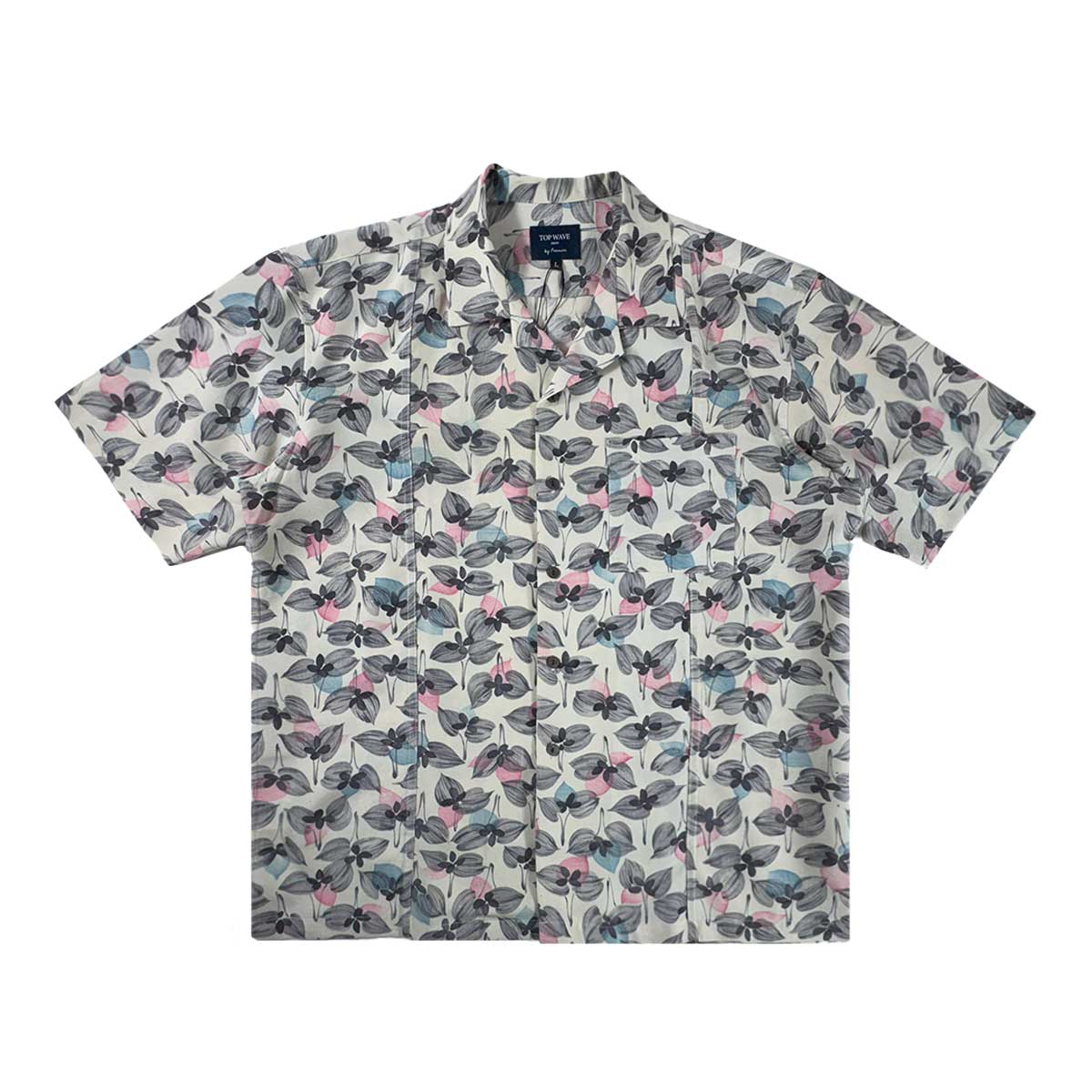 Kimono Aloha Shirt Men's L AHVN-L154