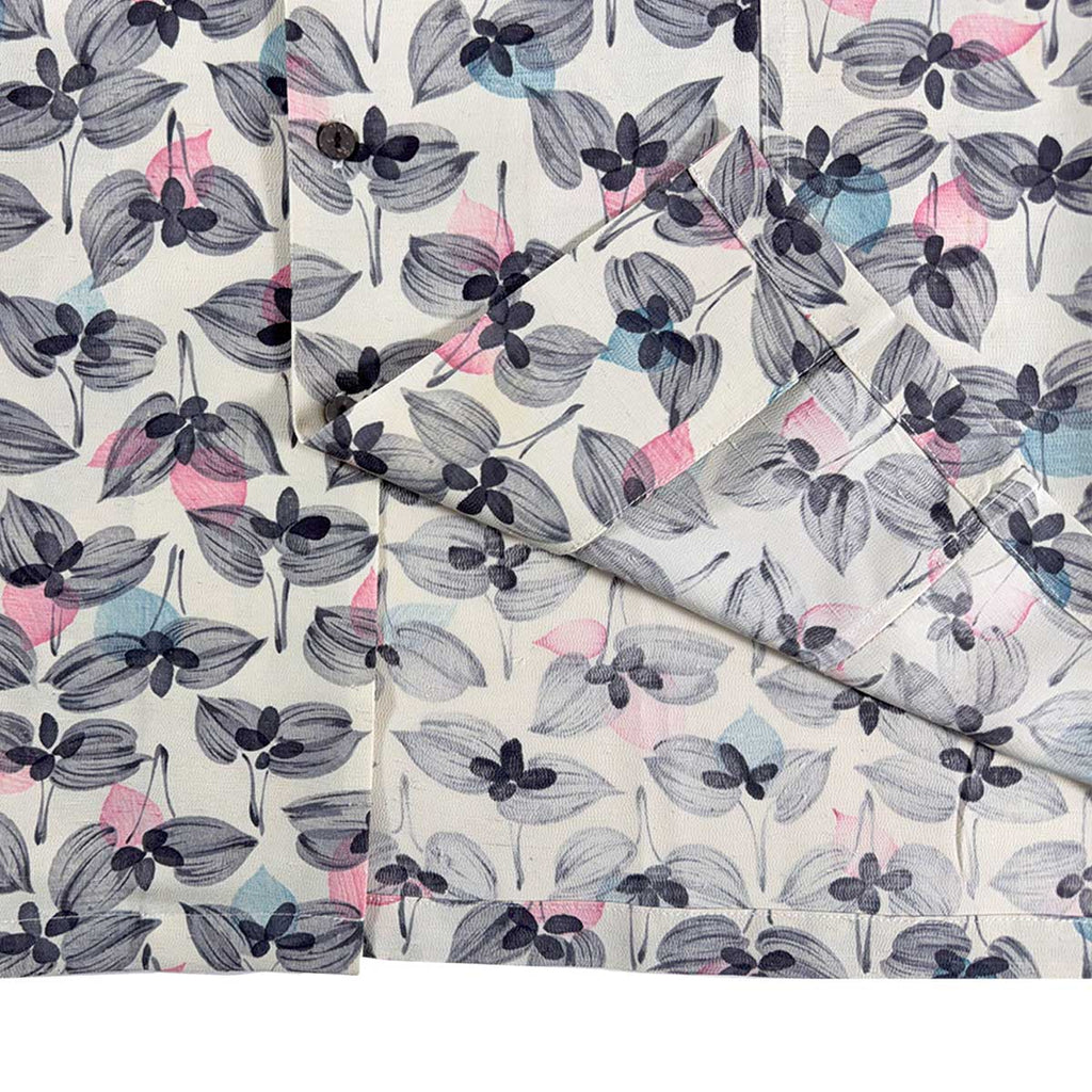 Kimono Aloha Shirt Men's L AHVN-L154