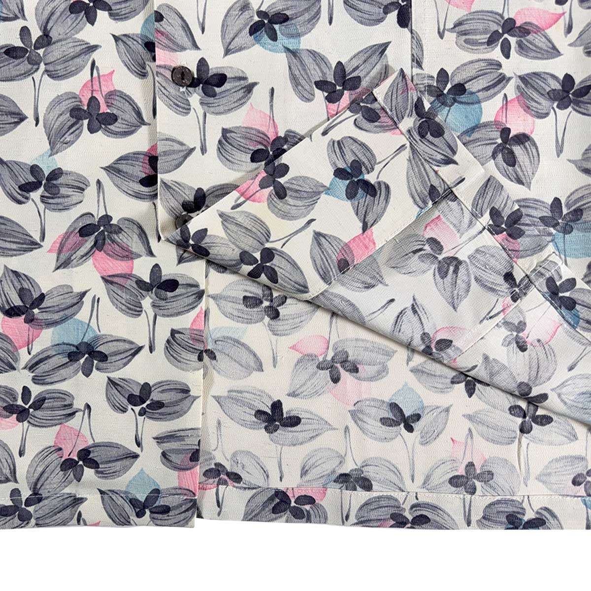 Kimono Aloha Shirt Men's L AHVN-L154
