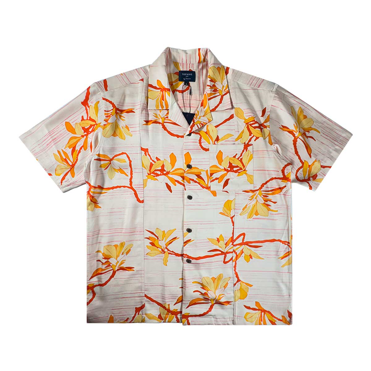 Kimono Aloha Shirt Men's L AHVN-L179