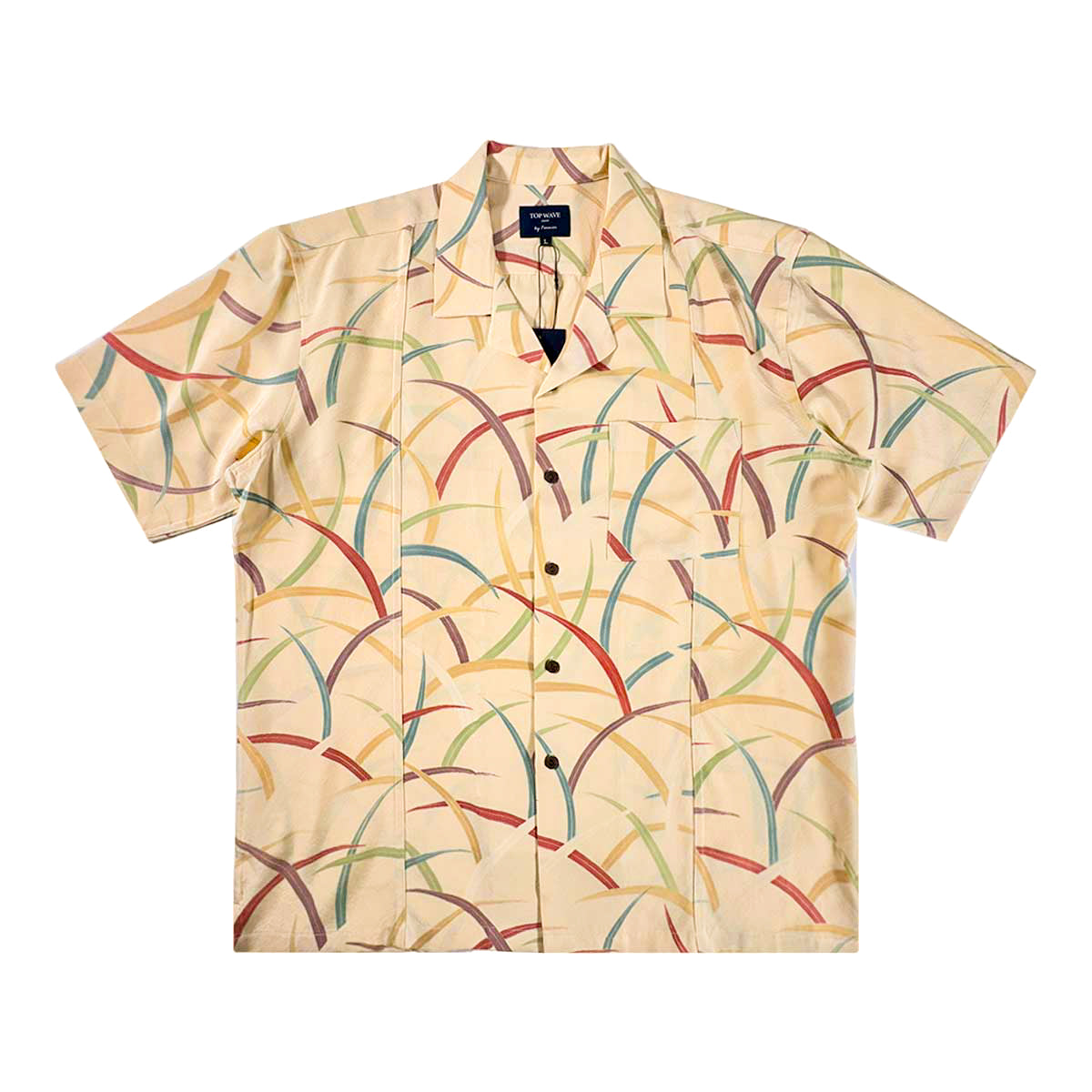 Kimono Aloha Shirt Men's L AHVN-L182