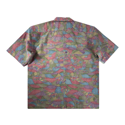 Kimono Aloha Shirt Men's L AHVN-L184