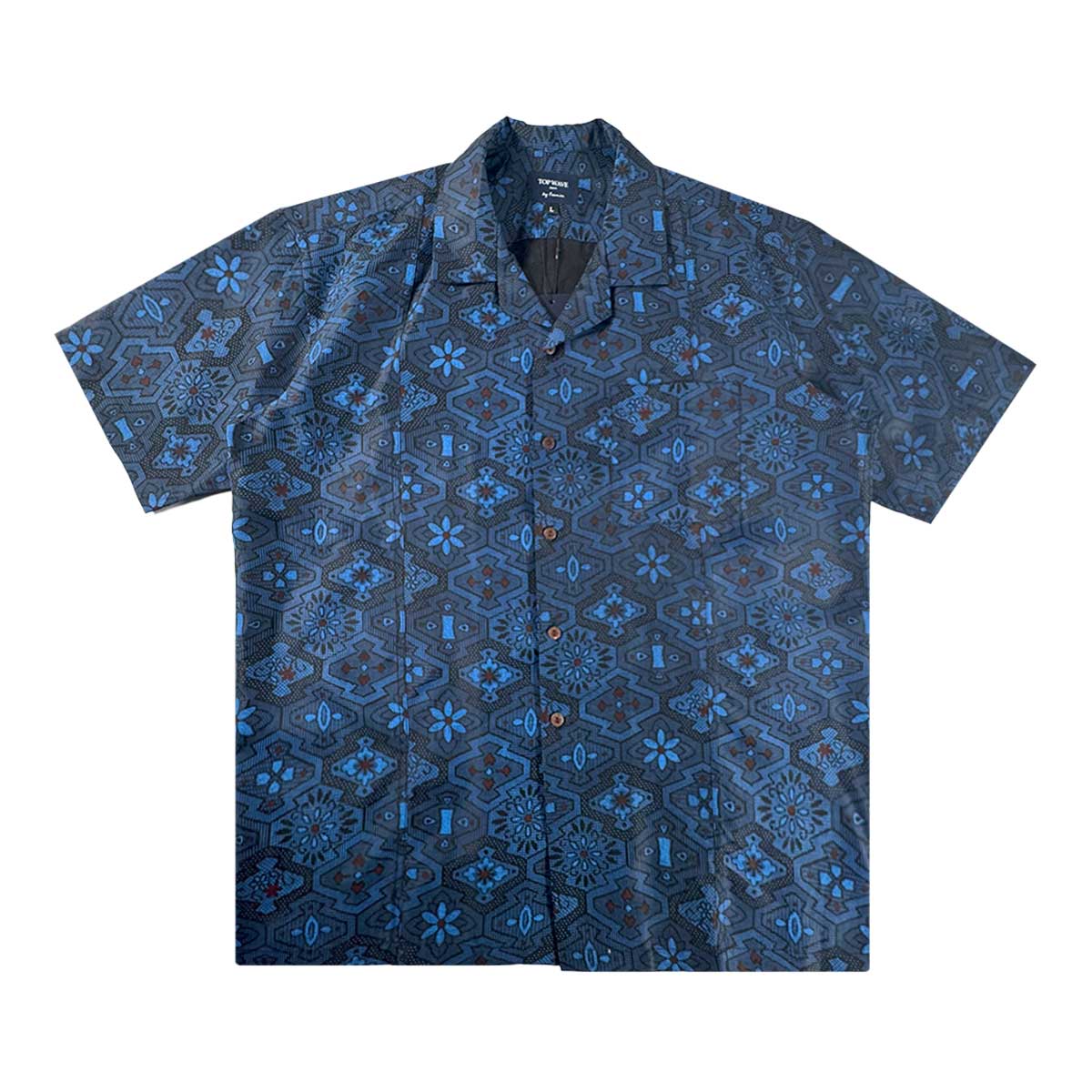 Kimono Aloha Shirt Men's L AHVN-L188