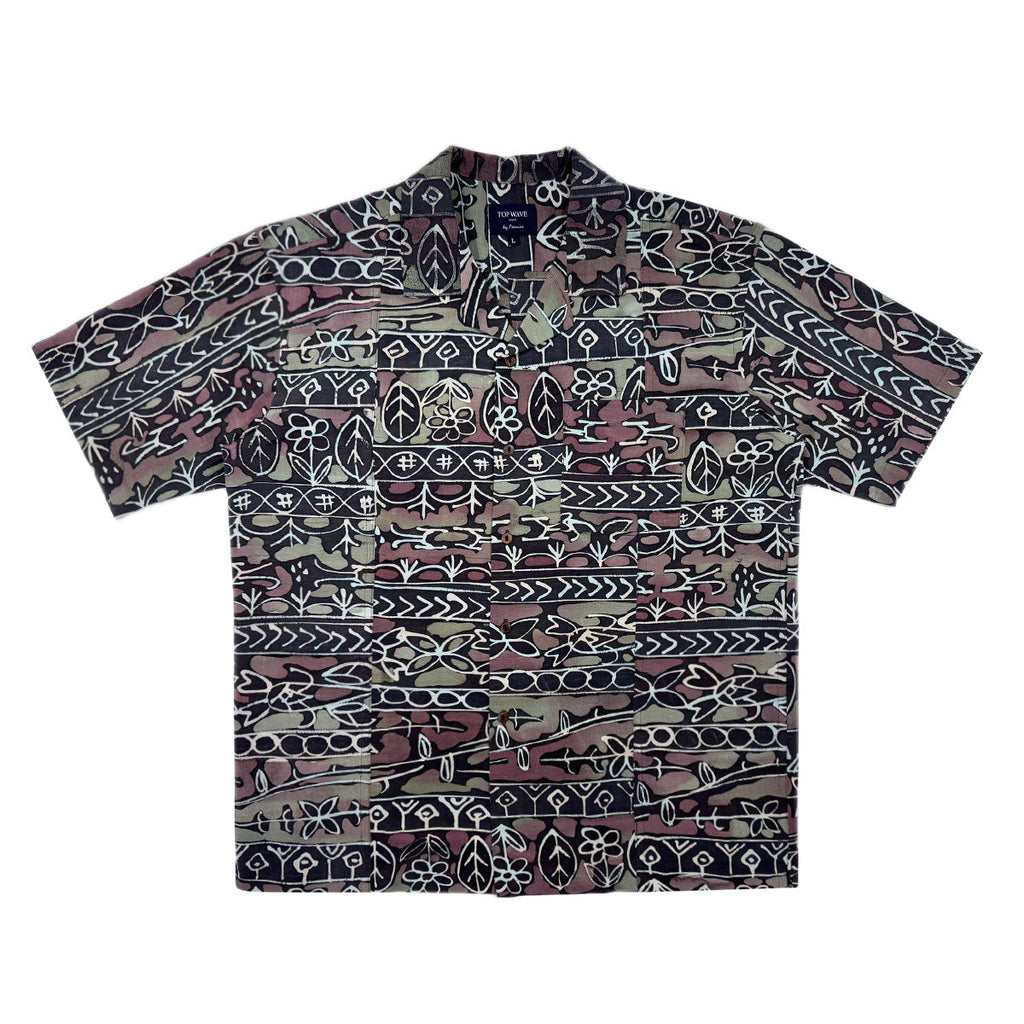 Kimono Aloha Shirt Men's L AHVN-L22