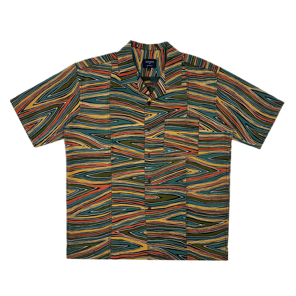 Kimono Aloha Shirt Men's L AHVN-L32