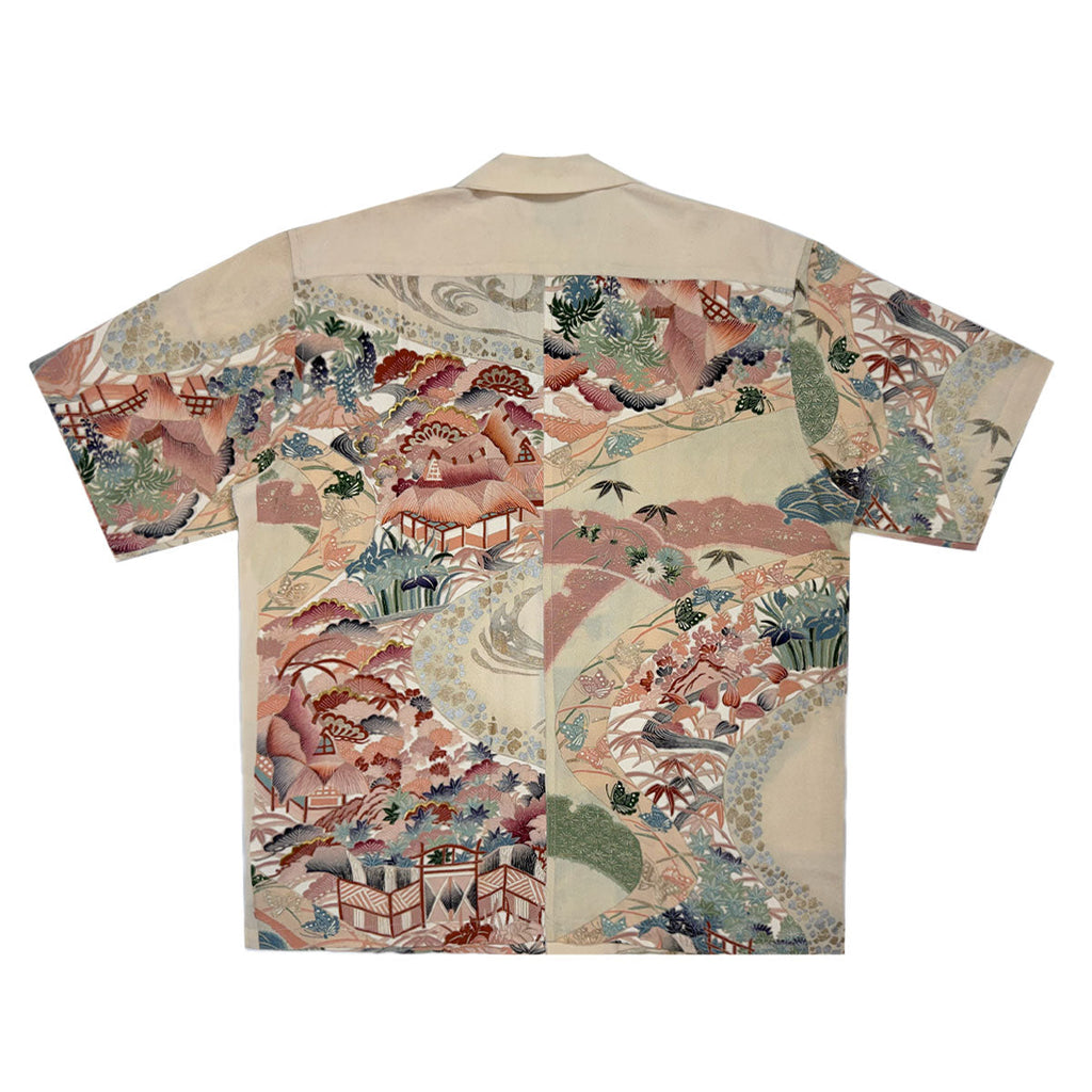 Kimono Aloha Shirt Men's L AHVN-L46