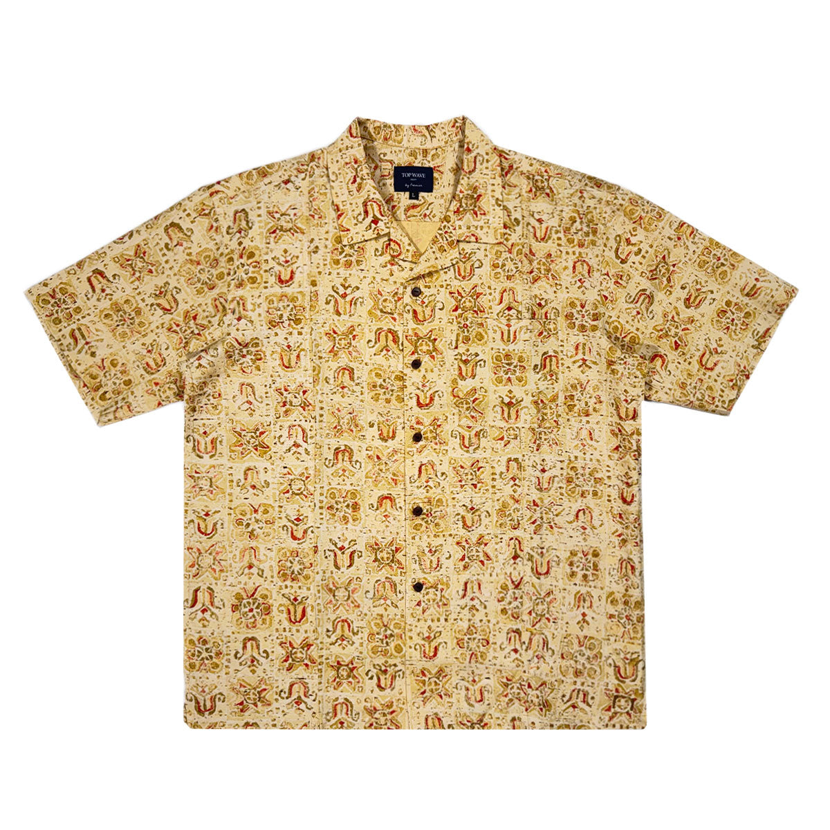 Kimono Aloha Shirt Men's L AHVN-L47