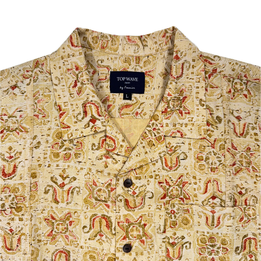 Kimono Aloha Shirt Men's L AHVN-L47