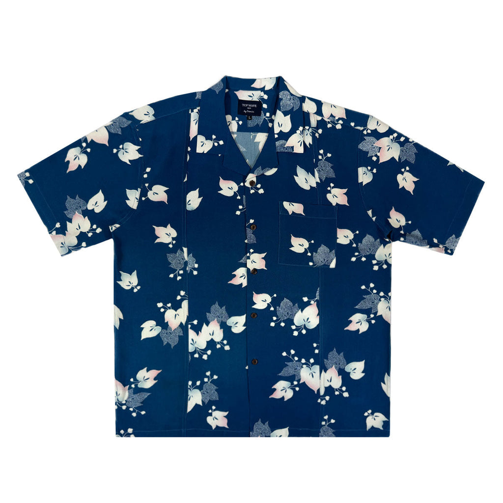 Kimono Aloha Shirt Men's L AHVN-L52