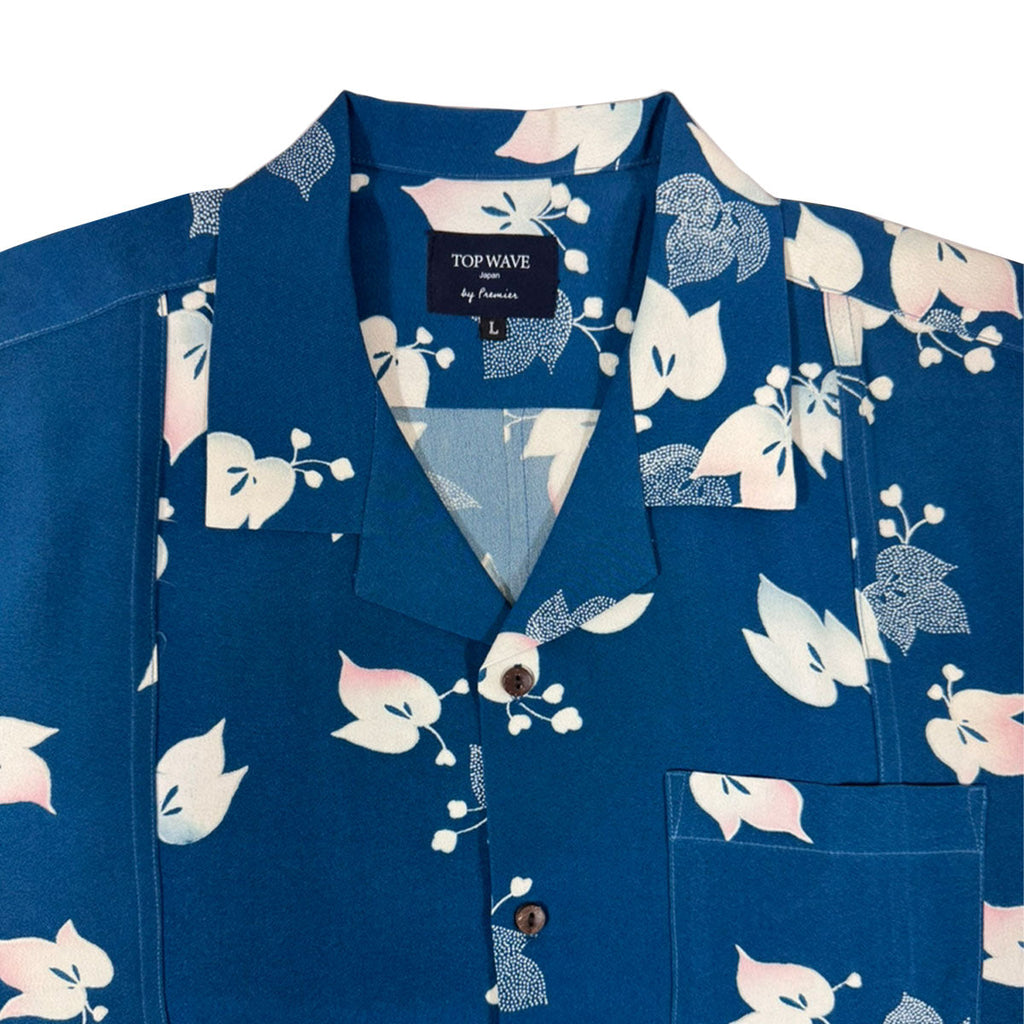 Kimono Aloha Shirt Men's L AHVN-L52