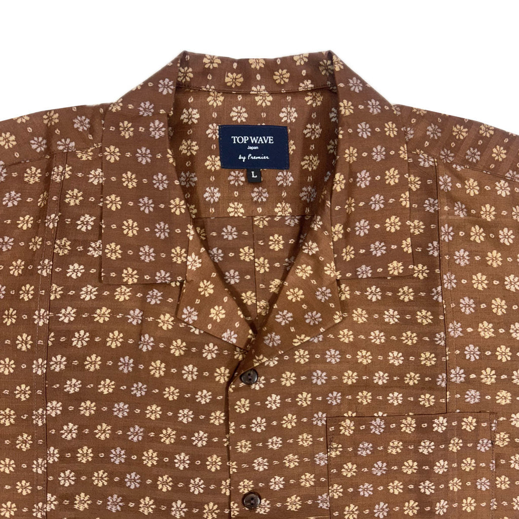 Kimono Aloha Shirt Men's L AHVN-L58