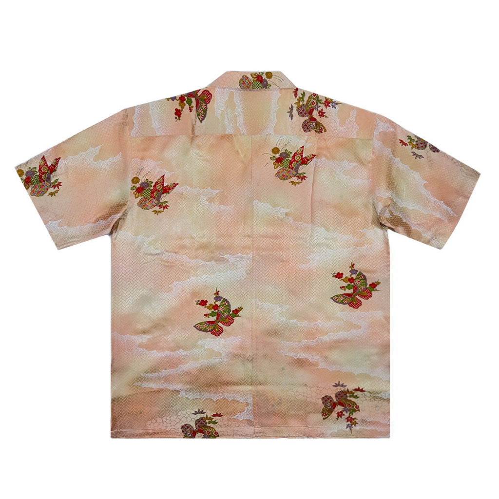 Kimono Aloha Shirt Men's L AHVN-L66