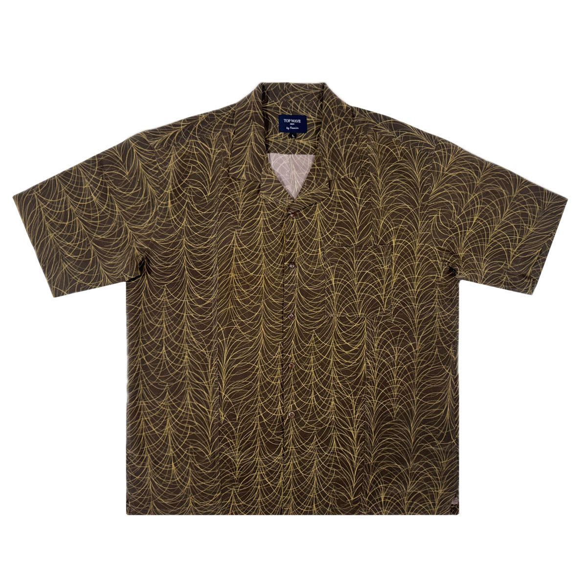 Kimono Aloha Shirt Men's L AHVN-L67