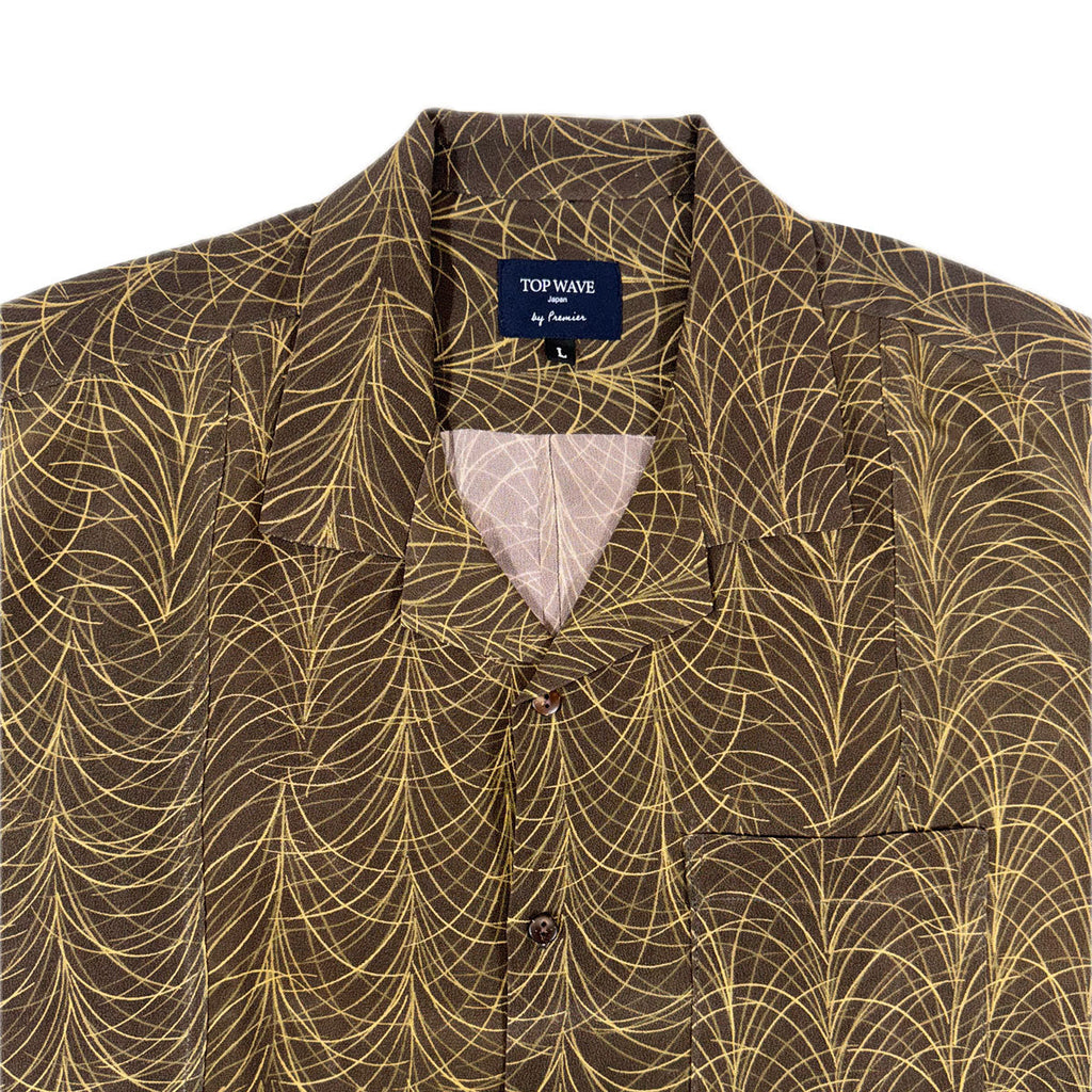Kimono Aloha Shirt Men's L AHVN-L67
