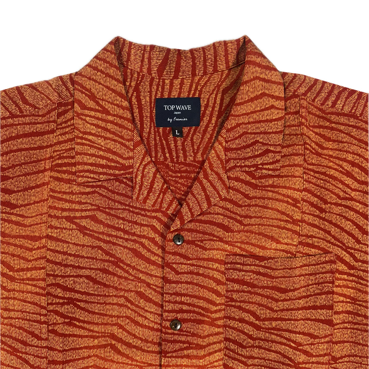 Kimono Aloha Shirt Men's L AHVN-L68