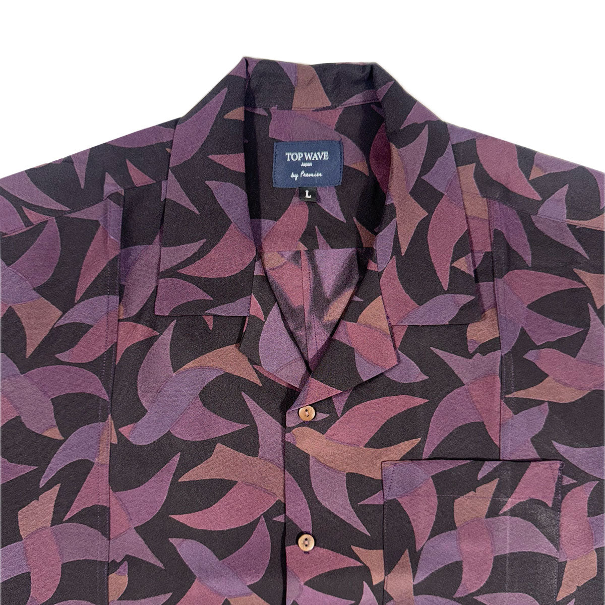 Kimono Aloha Shirt Men's L AHVN-L69