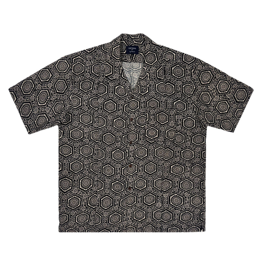 Kimono Aloha Shirt Men's L AHVN-L72