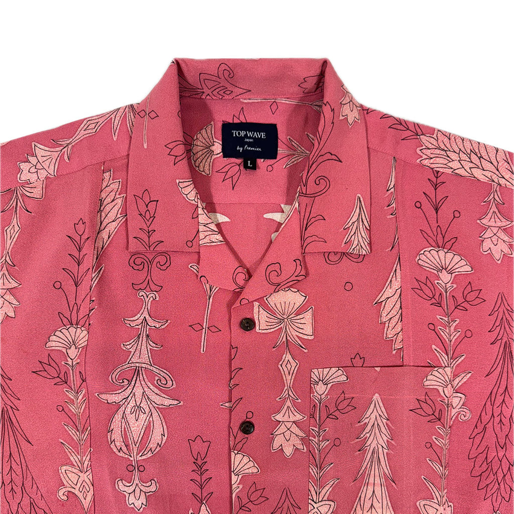 Kimono Aloha Shirt Men's L AHVN-L73