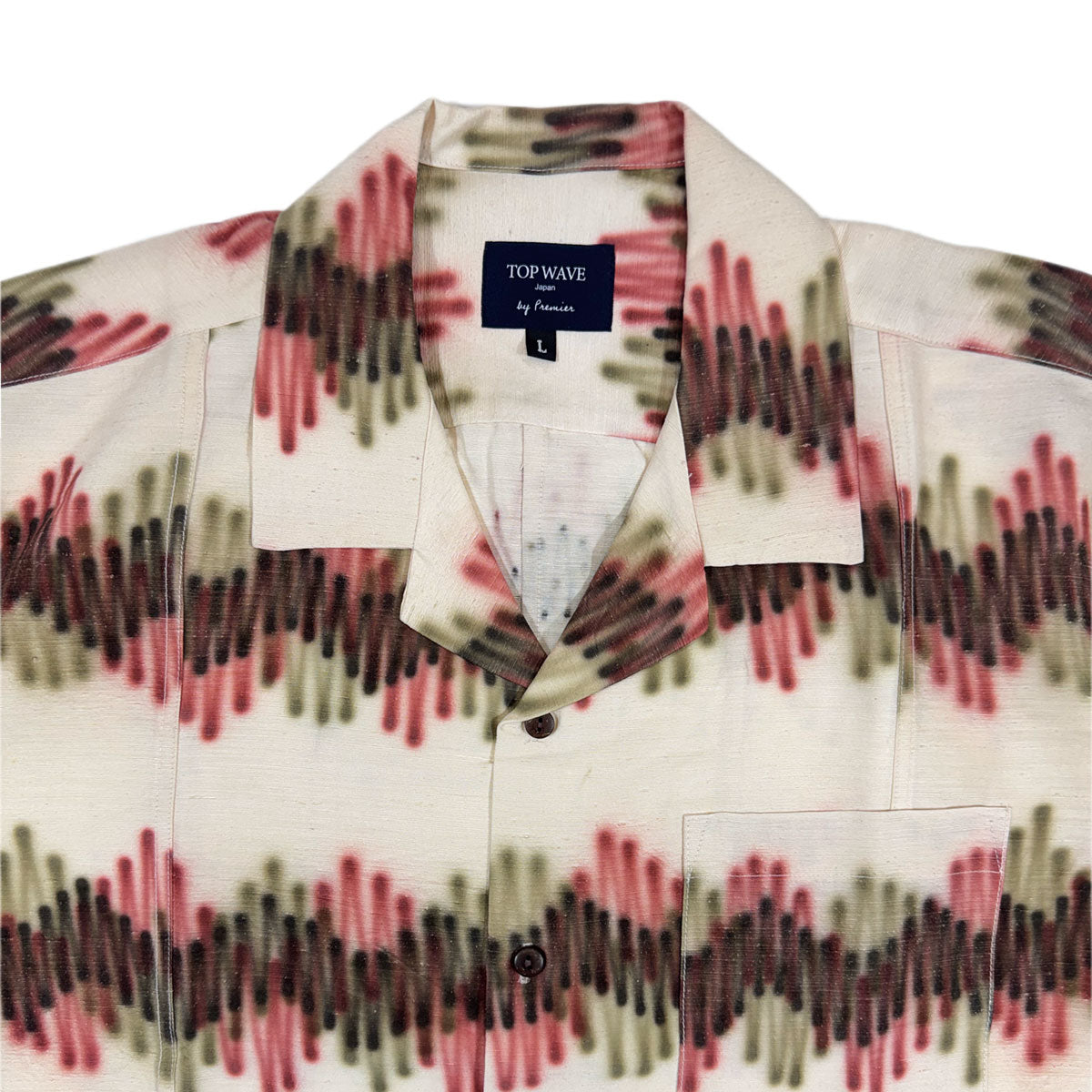 Kimono Aloha Shirt Men's L AHVN-L74