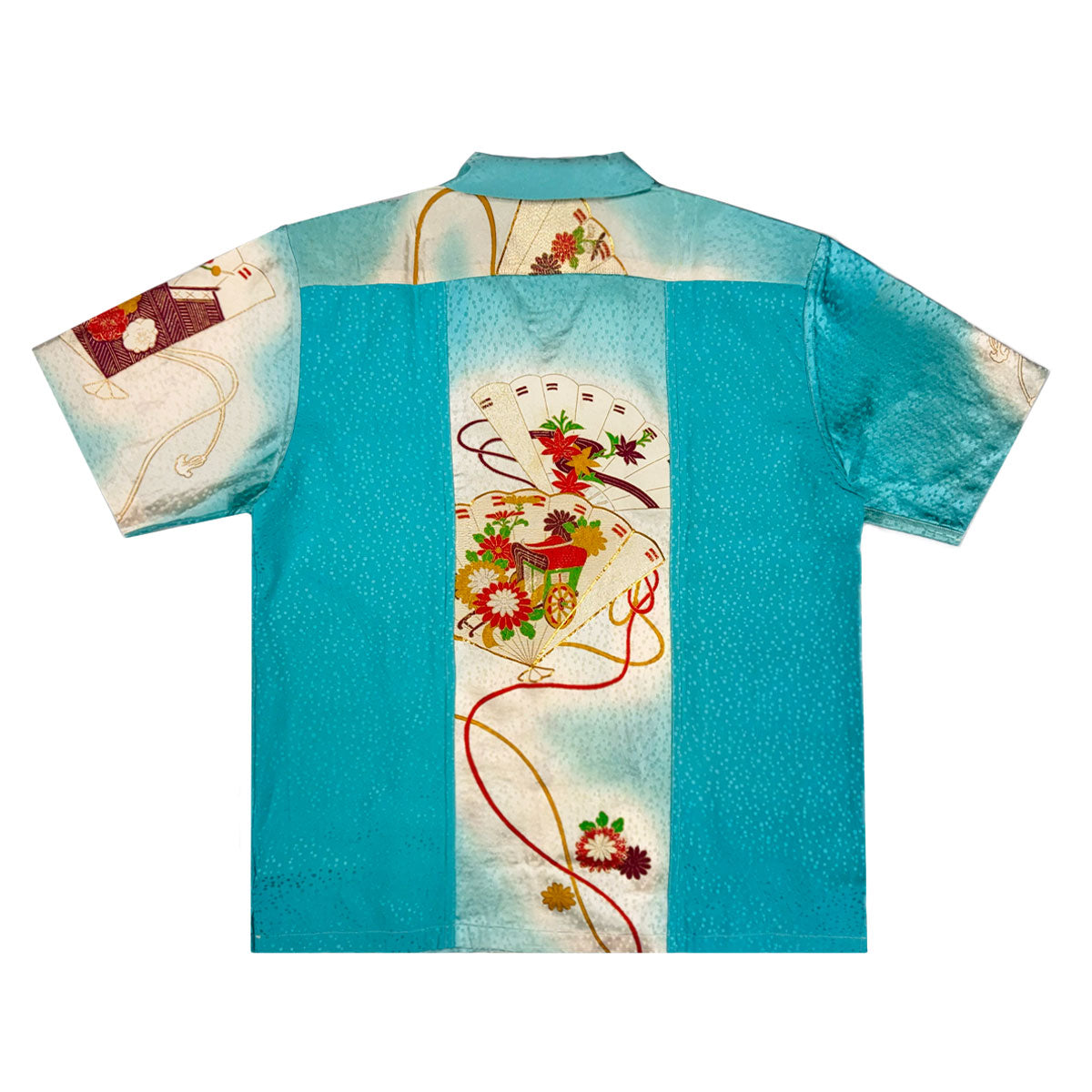 Kimono Aloha Shirt Men's L AHVN-L75