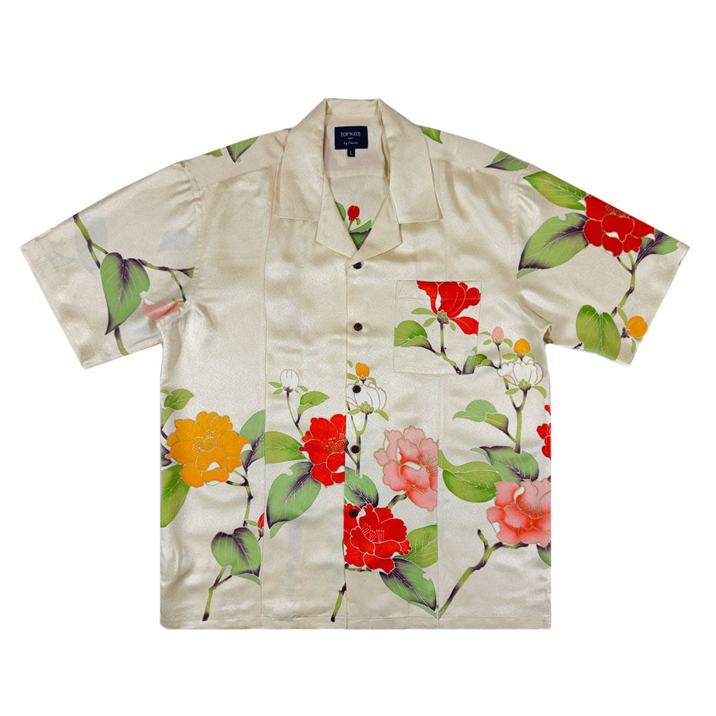 Kimono Aloha Shirt Men's L AHVN-L79